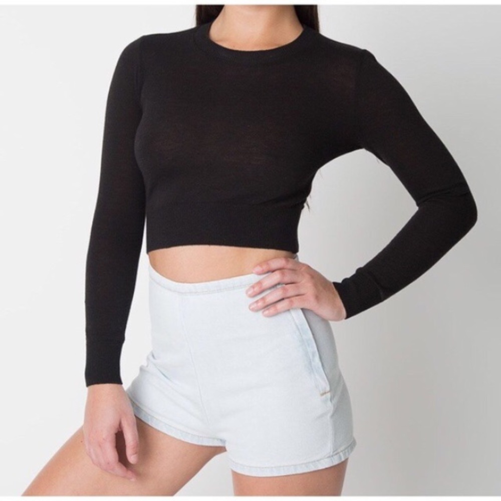 American Apparel Cropped Sweater